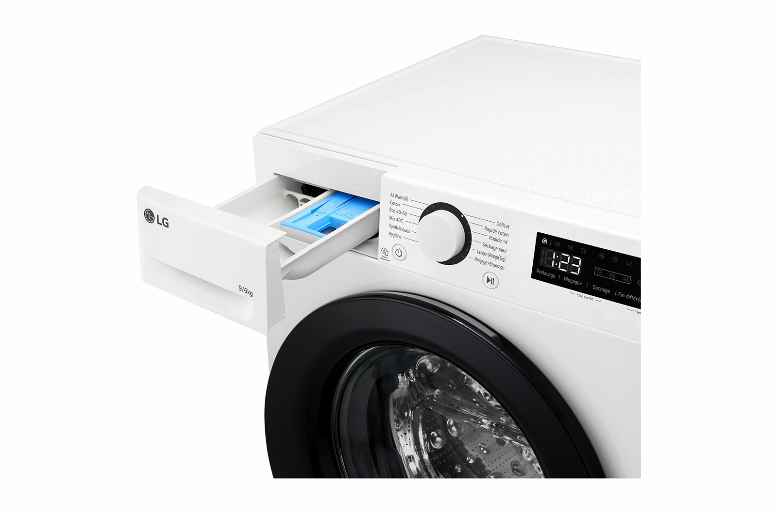 LG F964R35WR washer dryer Freestanding Front-load White – image 5
