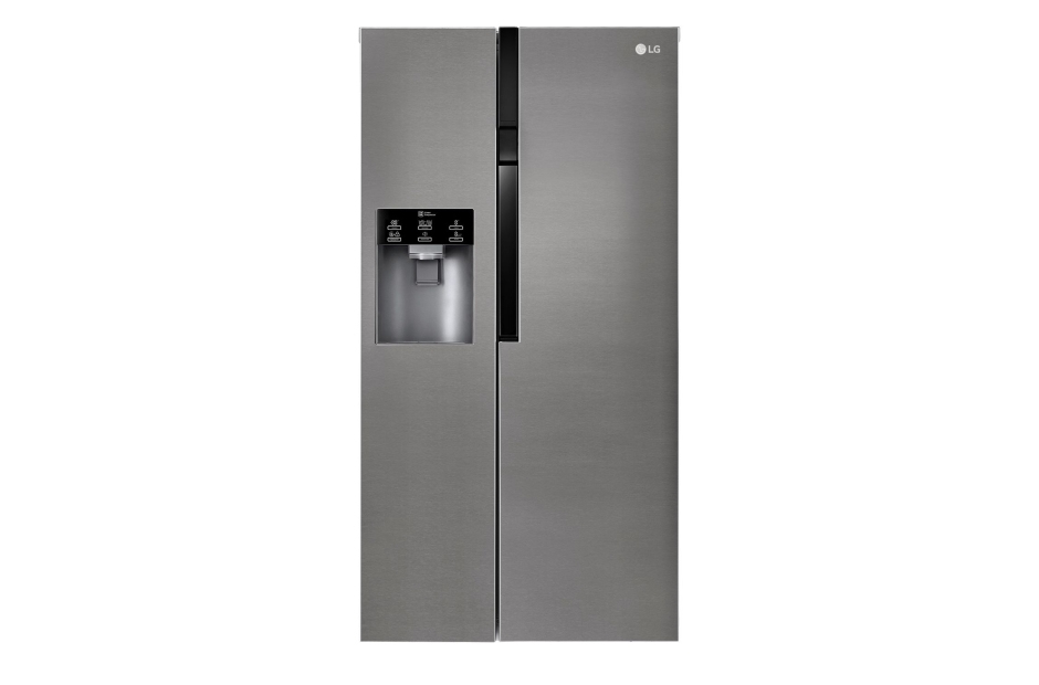 LG GSL360ICEV side-by-side refrigerator Freestanding