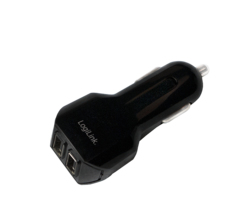 LogiLink PA0102 mobile device charger Universal Black Cigar lighter Auto – image 1