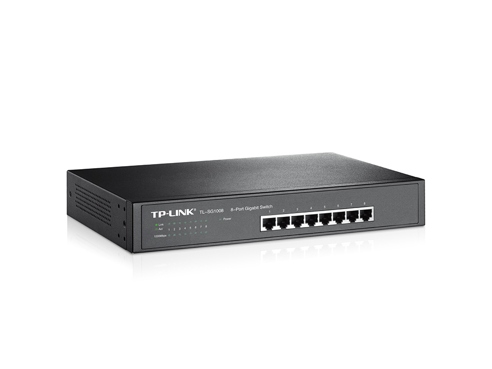 TP-Link 8-Port Gigabit Desktop/Rackmount Network Switch – image 2