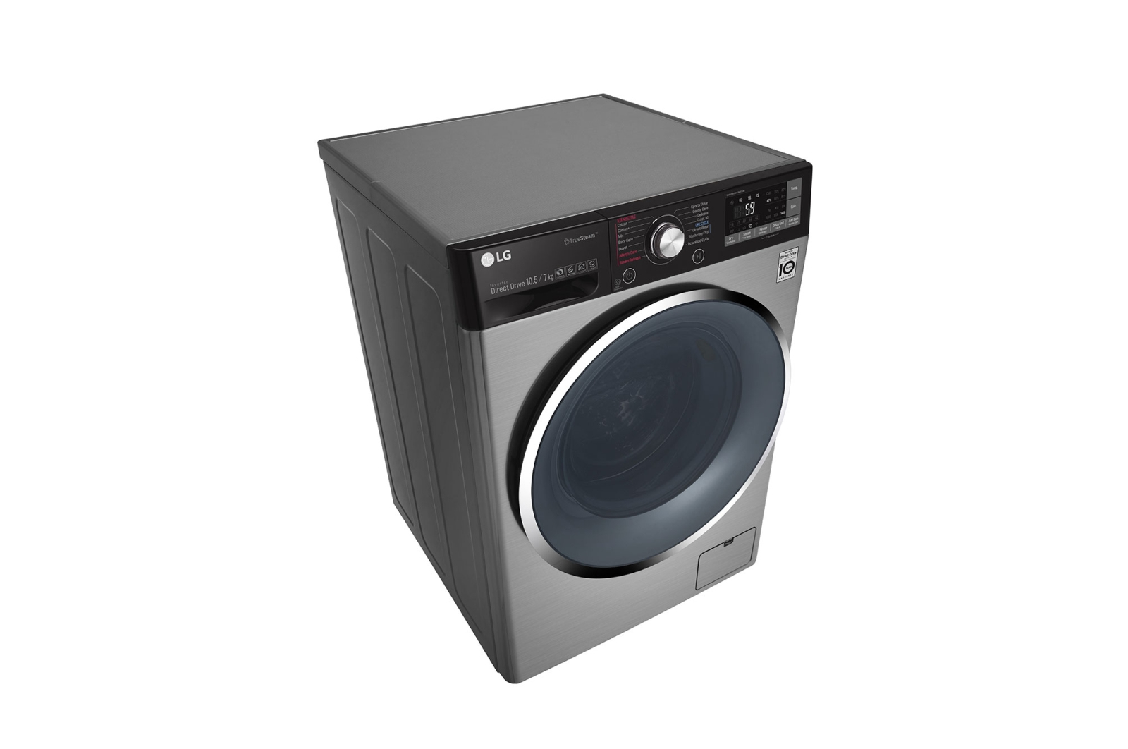 LG F4J9JHP2TD washer dryer Freestanding Front-load Stainless steel – image 6
