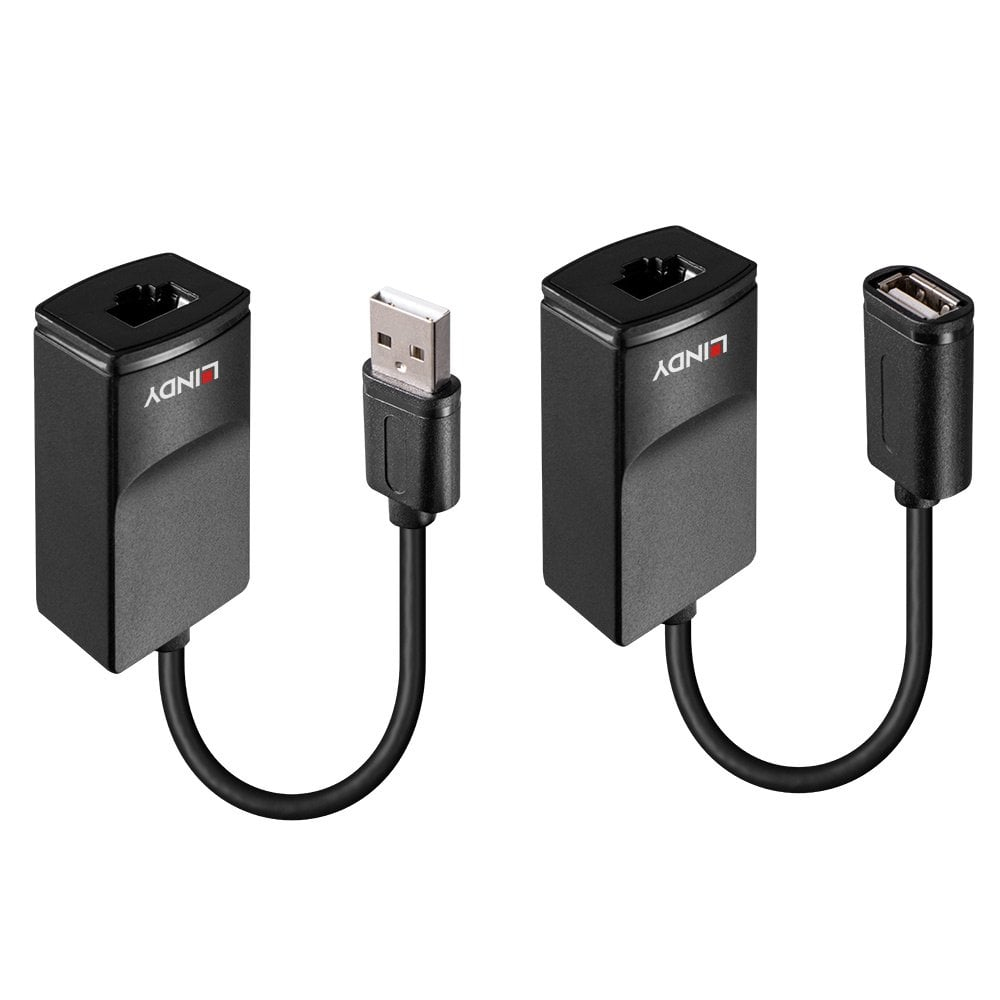 Lindy 60m USB 1.1 Cat.6 Extender Basic – image 1