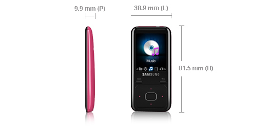 Samsung YP-Z3AP MP3/MP4 player – image 3