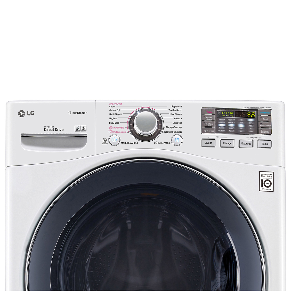 LG F1K2CS2W washing machine Front-load – image 3