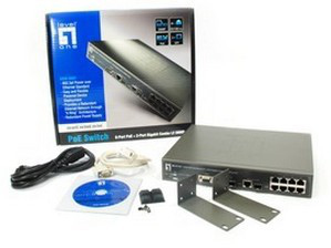 LevelOne GSW-0891 network switch Managed L2 Power over Ethernet (PoE) – image 4