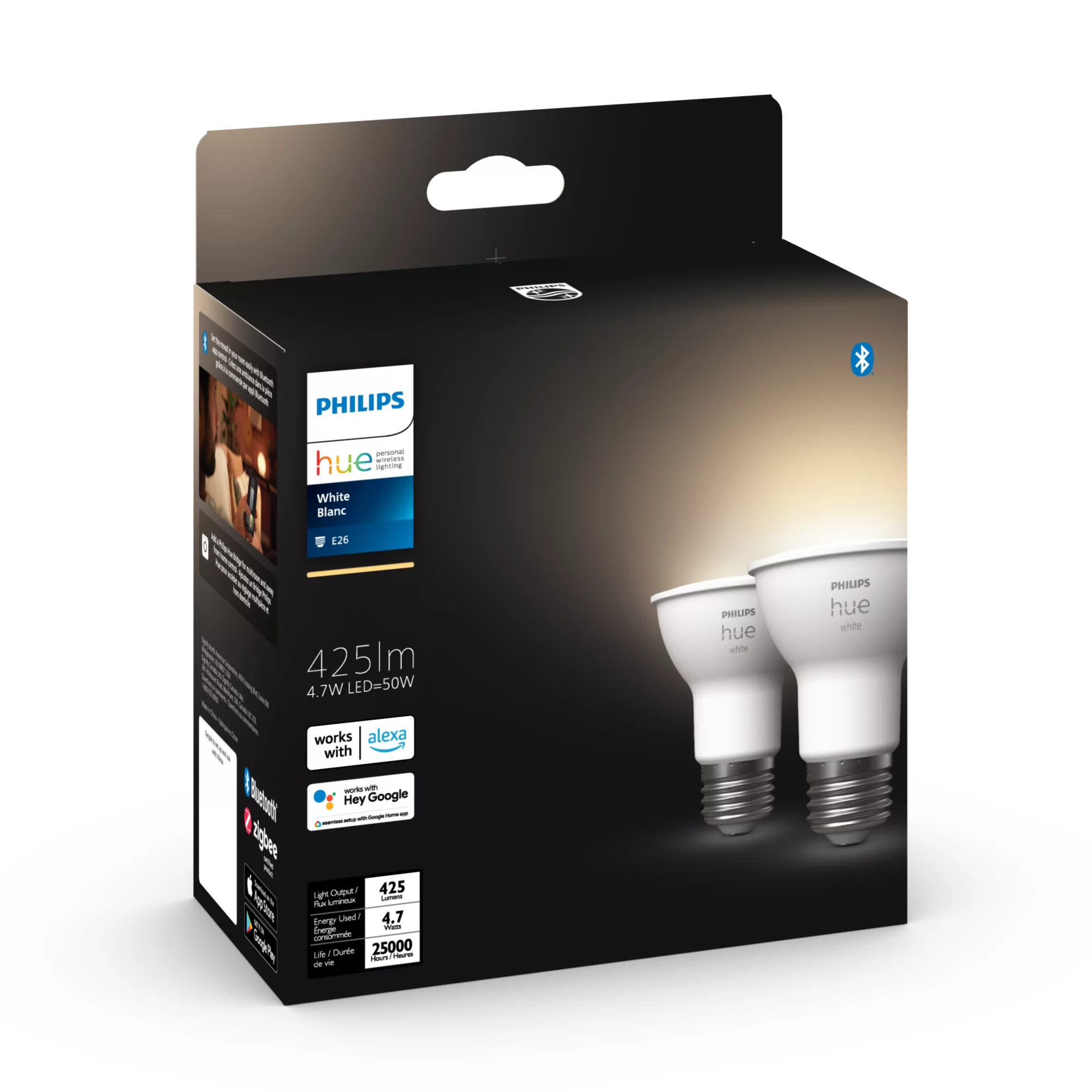 Philips by Signify Philips Hue White 046677562229 smart lighting Smart bulb Bluetooth/Zigbee – image 2