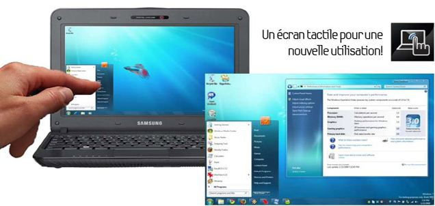 Samsung N NP-NB30-JT01FR netbook Intel Atom® N450 – image 3