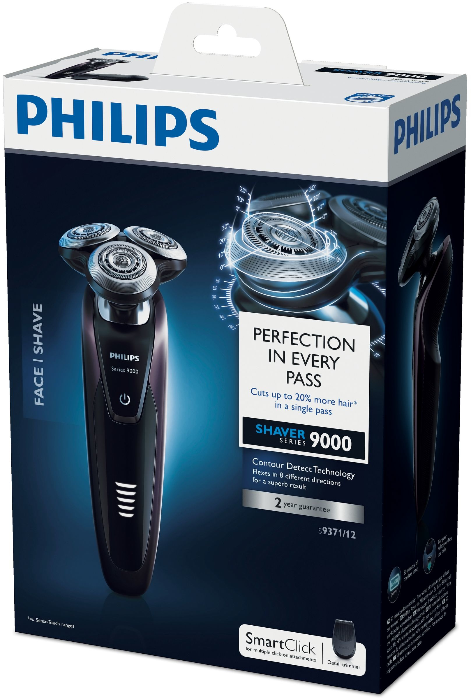 Philips SHAVER Series 9000 Wet and dry electric shaver S9371/12 – image 2