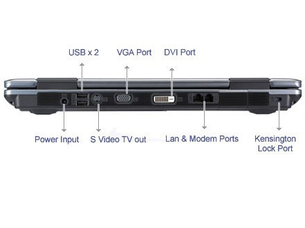 ASUS A8E-4P037C laptop Intel® Core™2 Duo T5250 – image 3