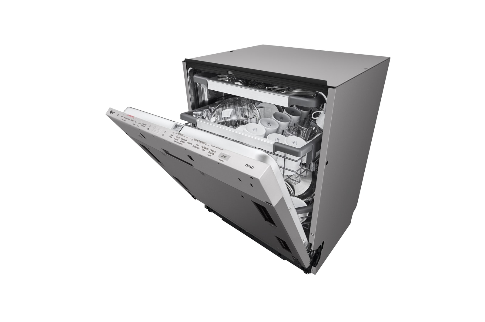 LG DB597TXS dishwasher Fully built-in 14 place settings – image 7