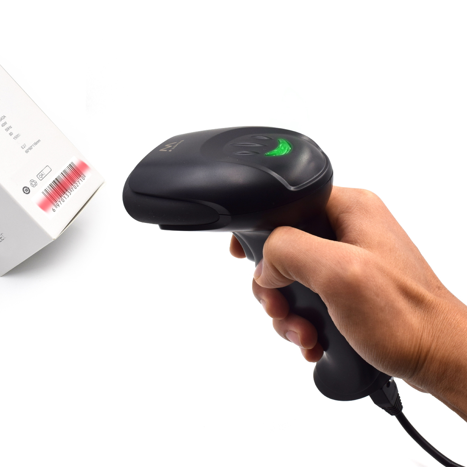 Ewent EW3420 barcode reader Handheld bar code reader 1D CCD Black – image 2