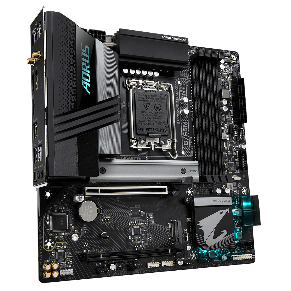 GIGABYTE B760M AORUS PRO AX DDR4 – image 3