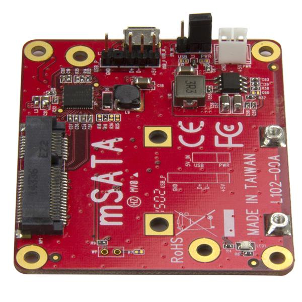 StarTech.com USB to mSATA Converter for Raspberry Pi and Development Boards – image 2