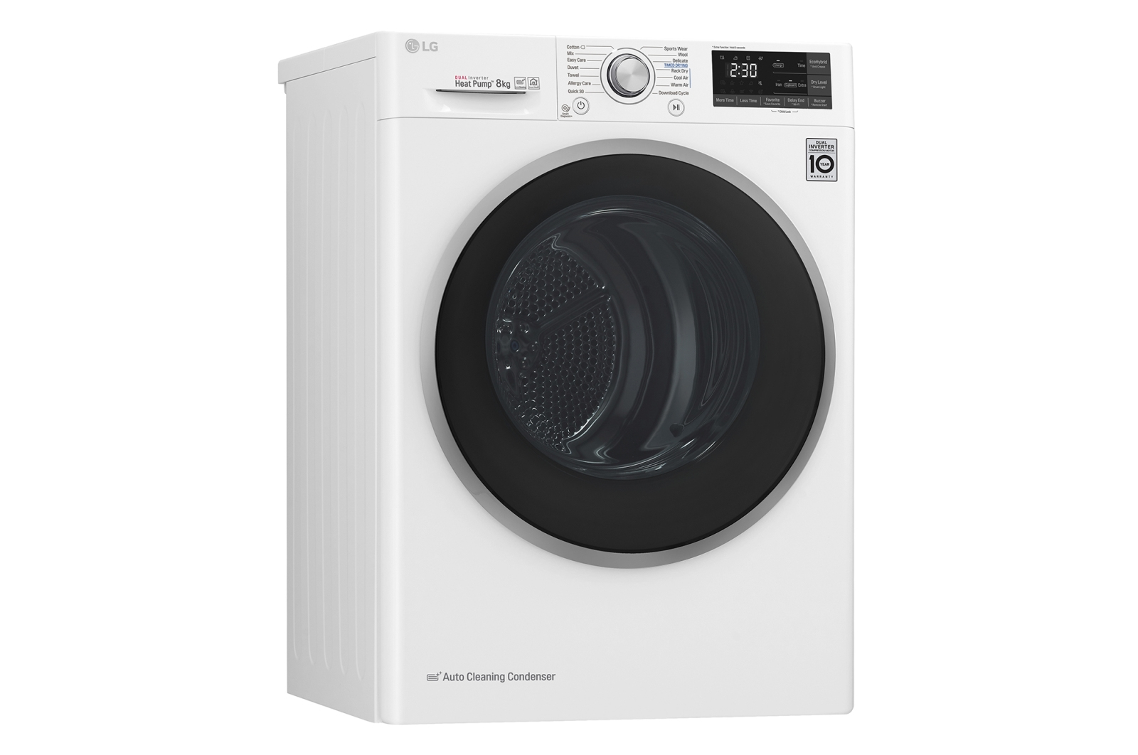 LG RC80U2AV3W tumble dryer Freestanding Front-load – image 2