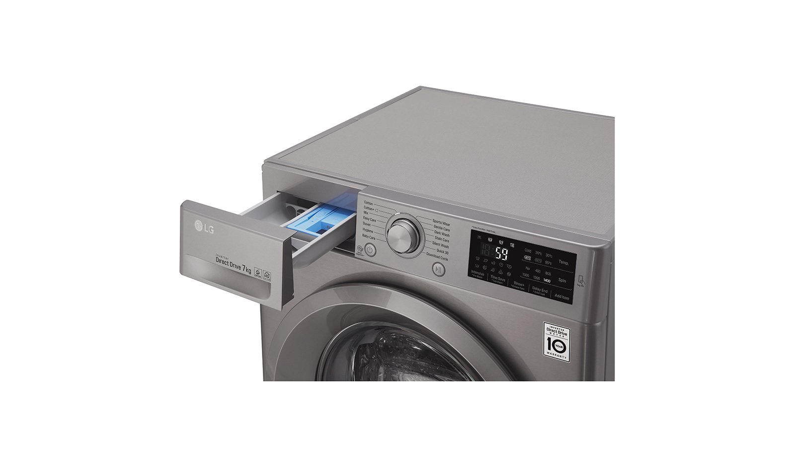 LG F4J5QN7S washing machine Front-load – image 5