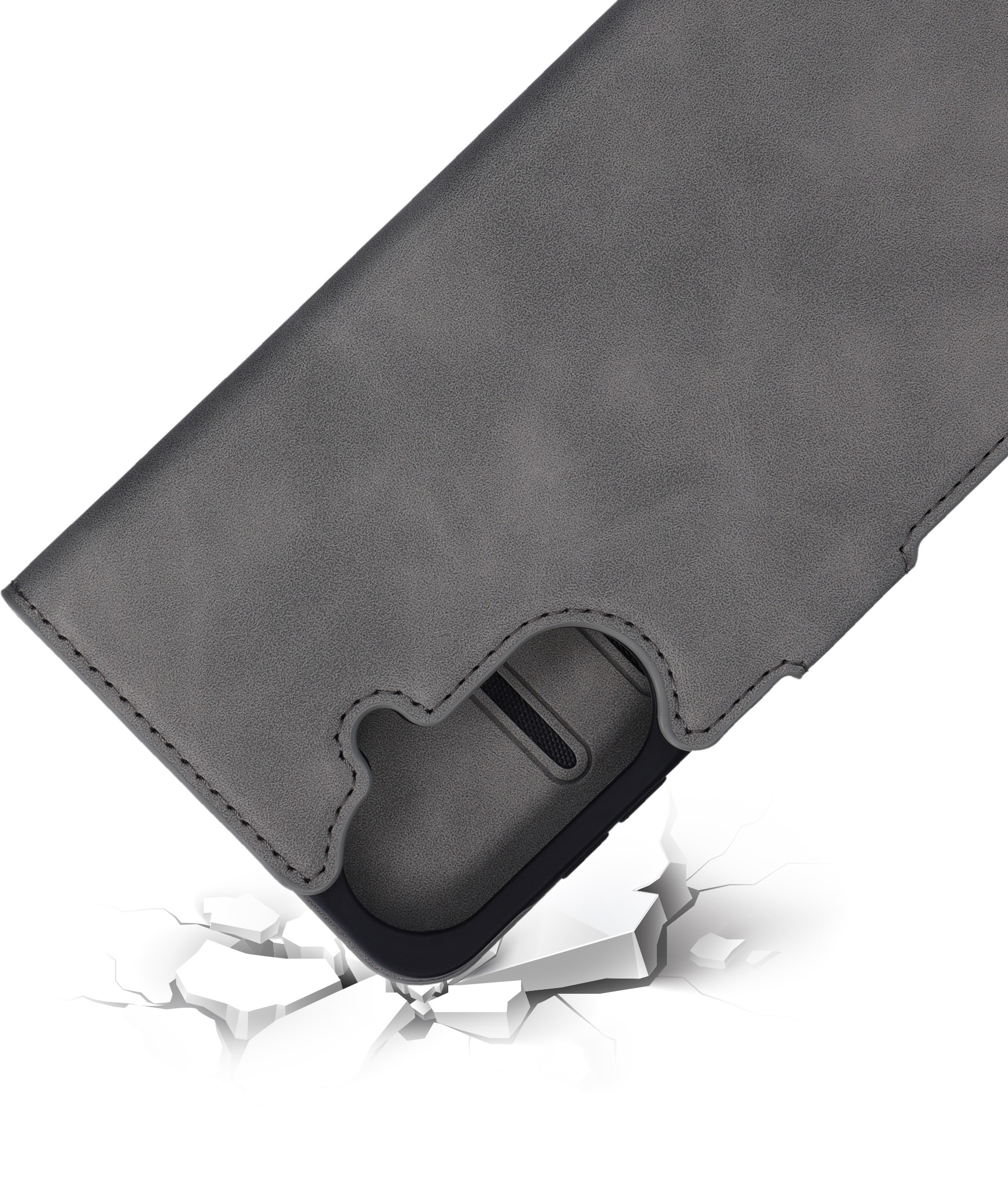 Mobiparts Classic Wallet Case Samsung Galaxy A57 Granite Grey – image 2