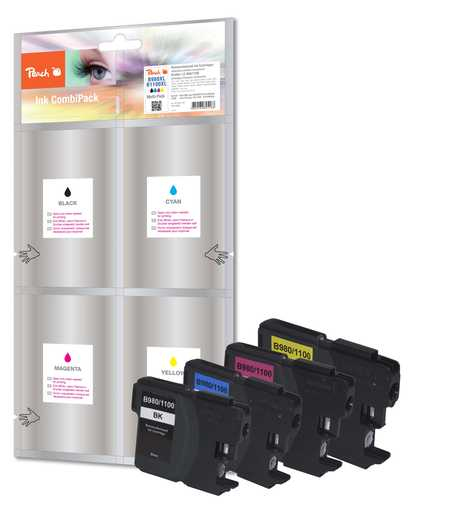Peach PI500-126 ink cartridge 4 pc(s) High (XL) Yield Black, Cyan, Yellow, Magenta