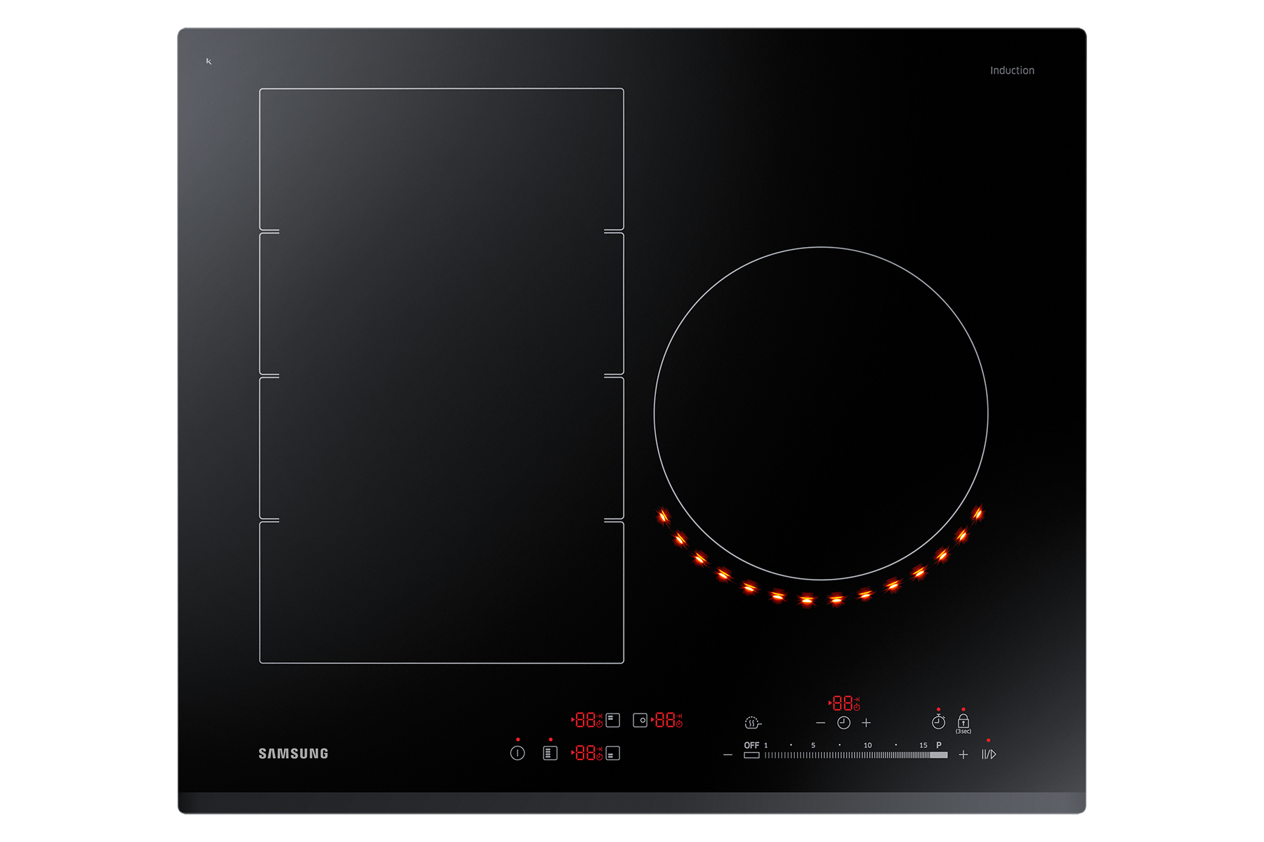 Samsung NZ63K7777BK Black Built-in Zone induction hob 3 zone(s) – image 9