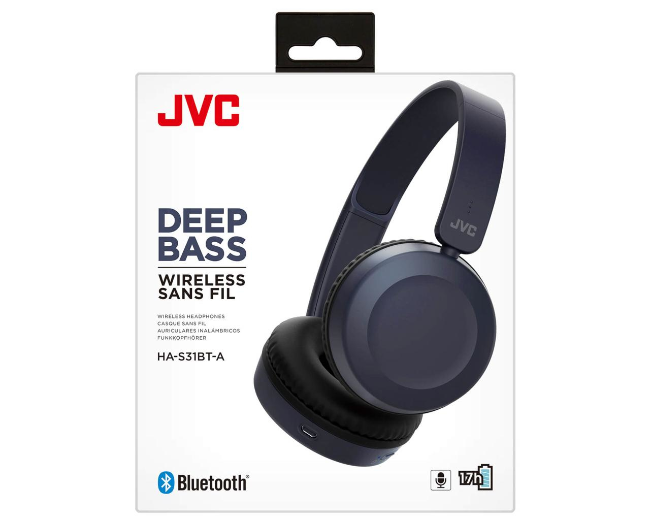 JVC HA-S31BT-A Headset Wireless Head-band Calls/Music Micro-USB Bluetooth Blue – image 6