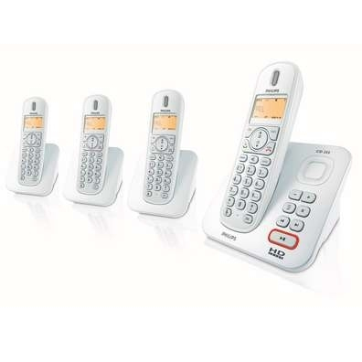 Philips CD2554S/22 telephone DECT telephone Caller ID White – image 3