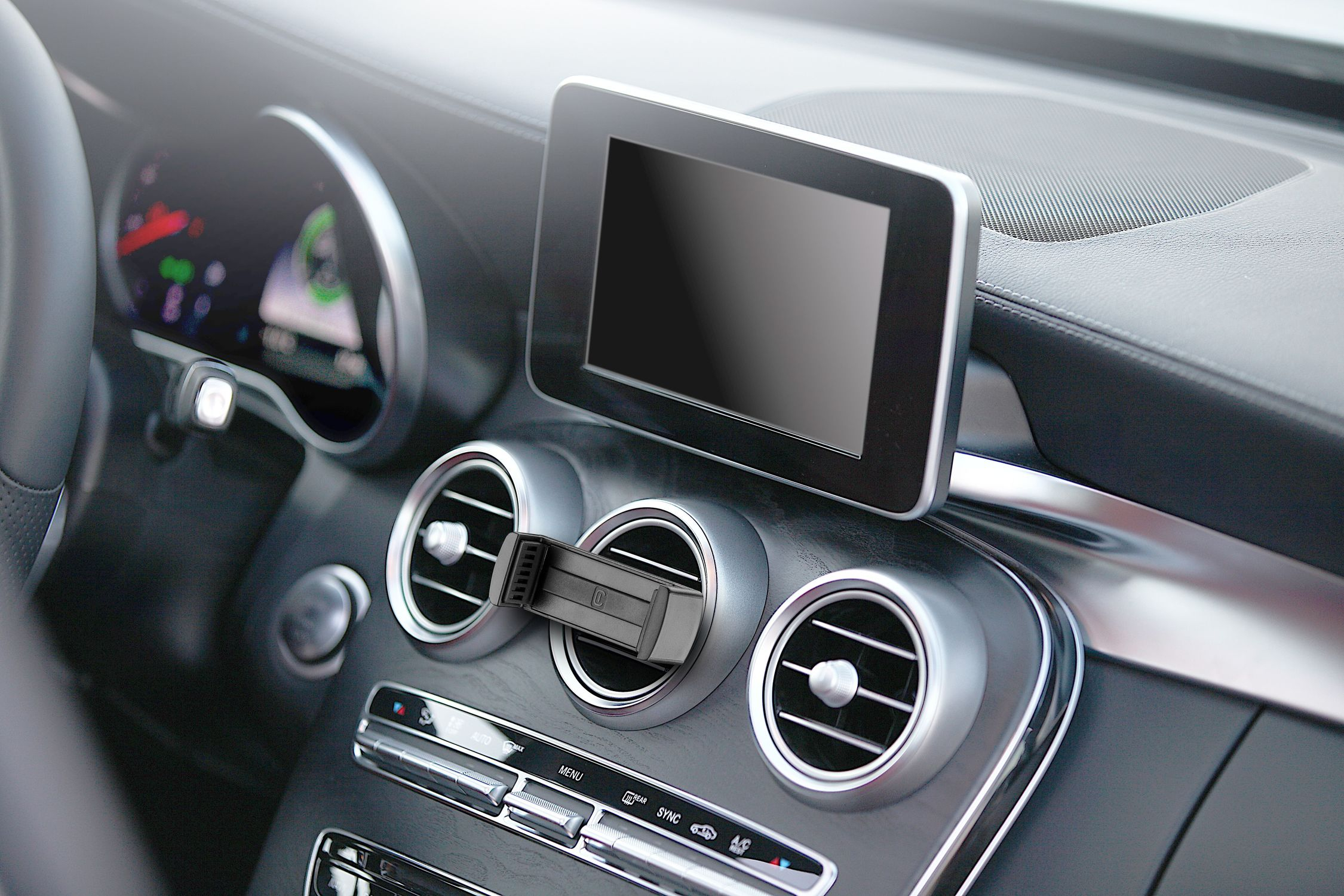 Spin - Universal Smartphonehalterung für Lüftungsdüsen im Auto