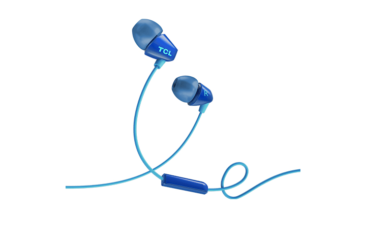 TCL SOCL100BL headphones/headset Wired In-ear Calls/Music Bluetooth Blue