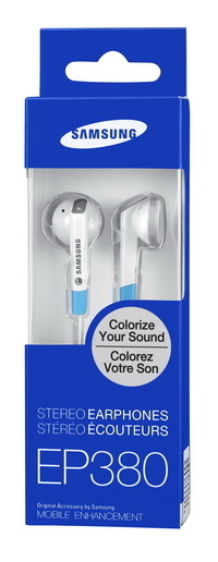 Samsung EP380 Headphones Wired Blue