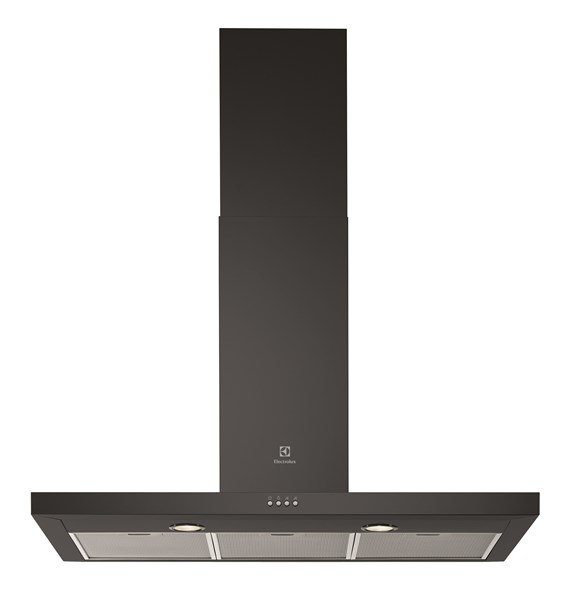 Electrolux EFC90467OK cooker hood Wall-mounted Black 603 m³/h