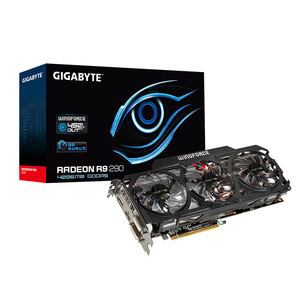 GIGABYTE GV-R929OC-4GD graphics card AMD Radeon R9 290 – image 3