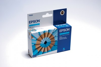 Epson Pencils Singlepack Cyan T0322 DURABrite Ink – image 2
