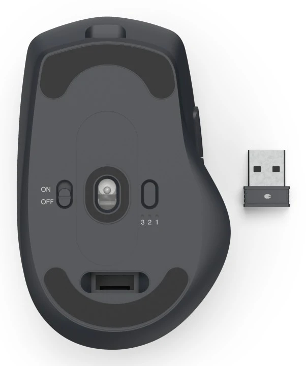 Hama WM-800 mouse Office Right-hand RF Wireless + Bluetooth Optical 3200 DPI – image 7