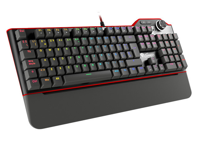 GENESIS NKG-1793 keyboard Gaming USB QWERTY Spanish Black, Red