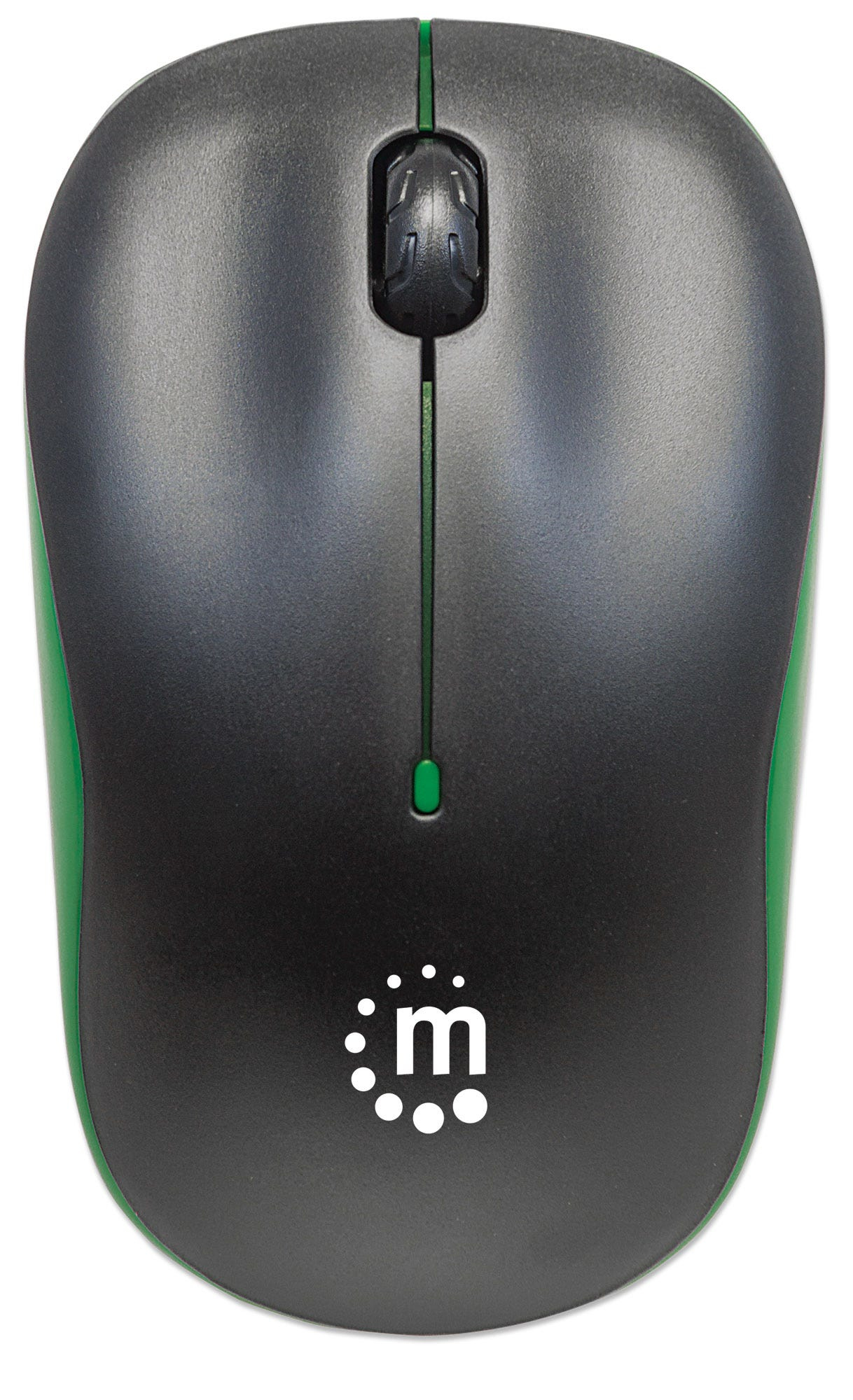 Manhattan Success Wireless Mouse, Black/Green, 1000dpi – image 3
