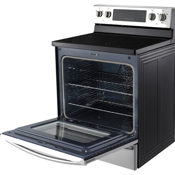 Samsung NE595ROABSR cooker Freestanding cooker Electric Black, Stainless steel – image 5