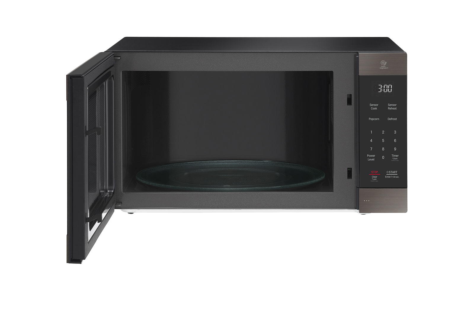 LG MS5696HIT microwave Black Solo microwave Countertop – image 2