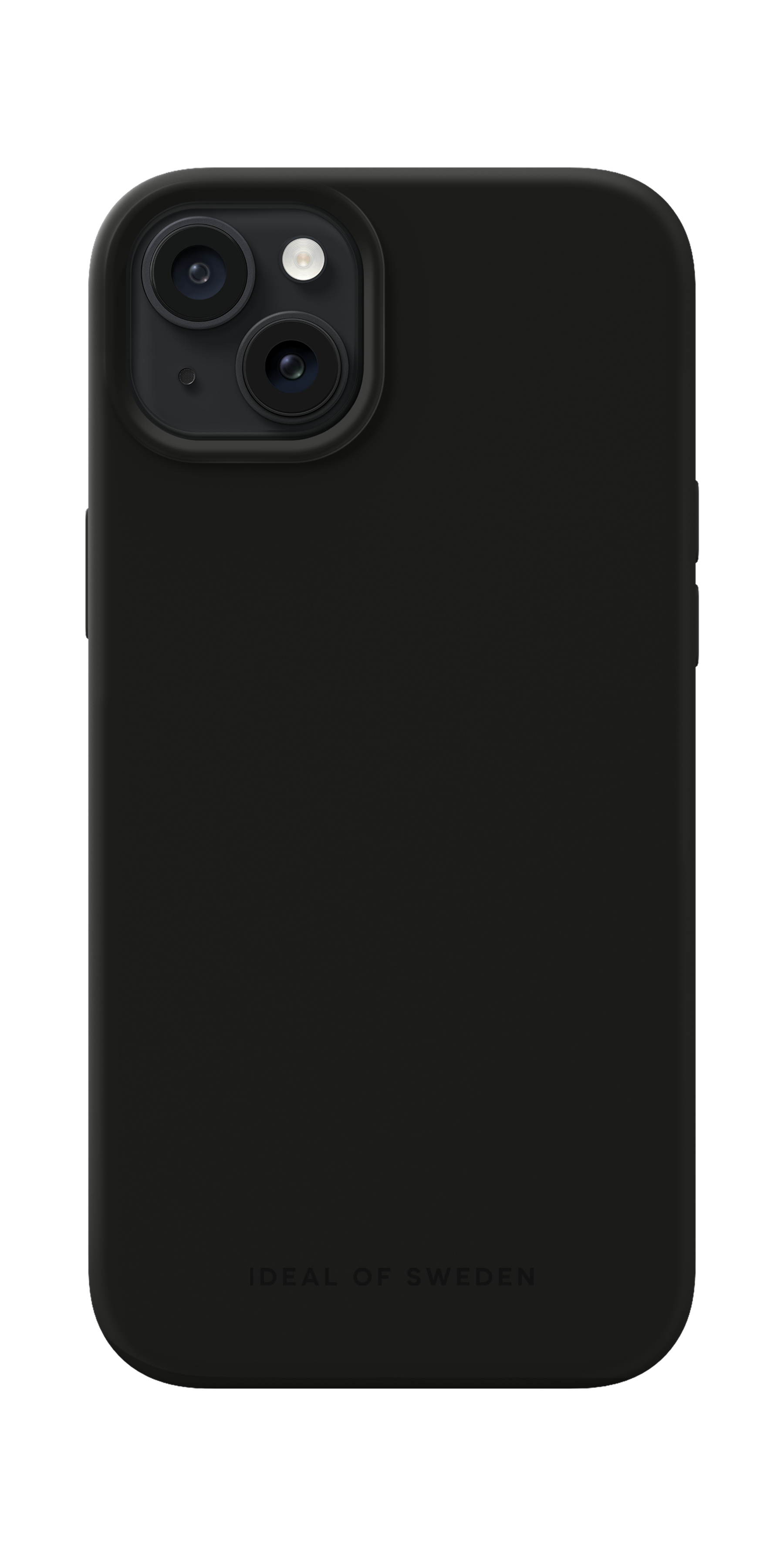 iDeal of Sweden Silicone Case iPhone 15 Plus Black – image 1