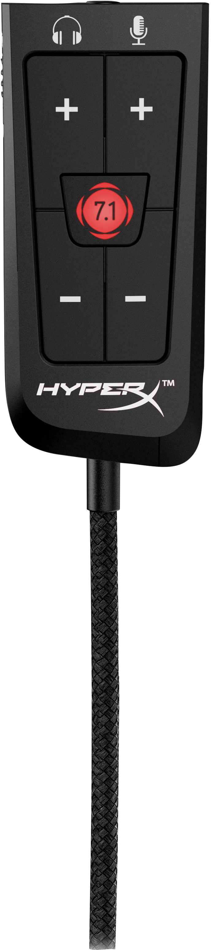 HyperX 7.1 Surround Sound Card (Black) - Cloud II