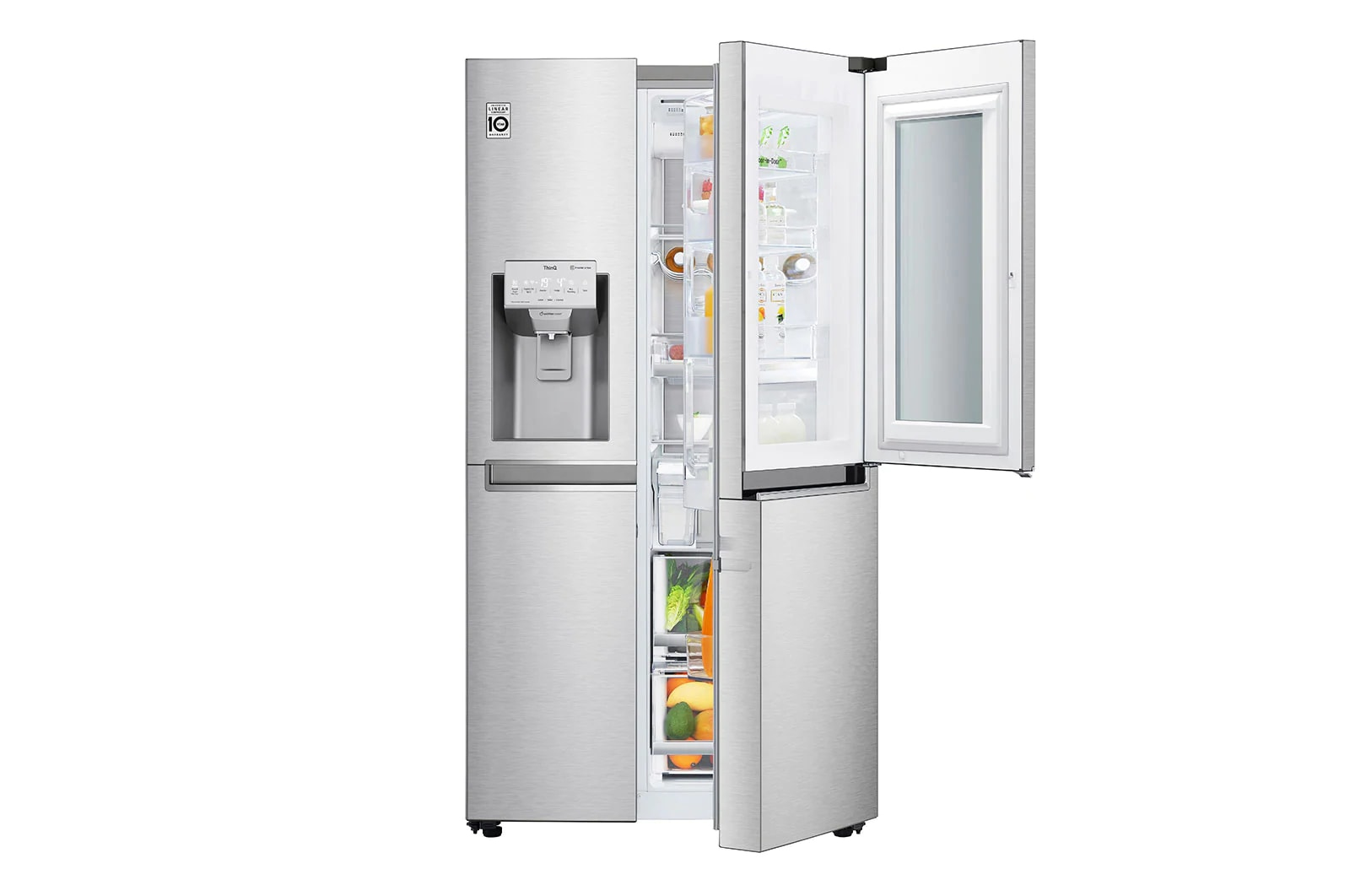 LG GSX971NEAE side-by-side refrigerator Freestanding – image 3