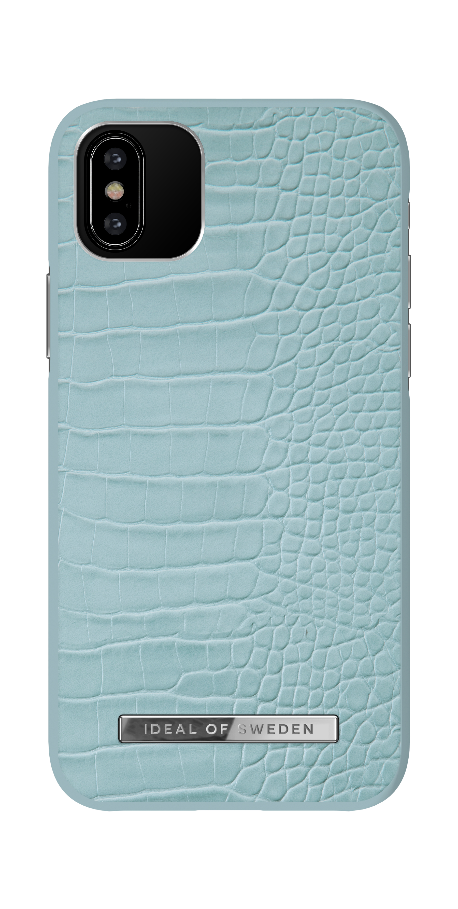 iDeal of Sweden Atelier Case iPhone 11P/XS/X Soft Blue Croco – image 4