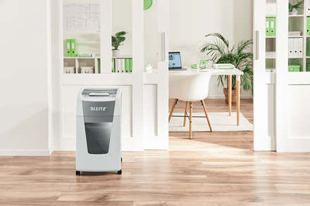 Leitz IQ Autofeed Office 300 Automatischer Aktenvernichter Partikelschnitt P4 – Foto 8 von 11