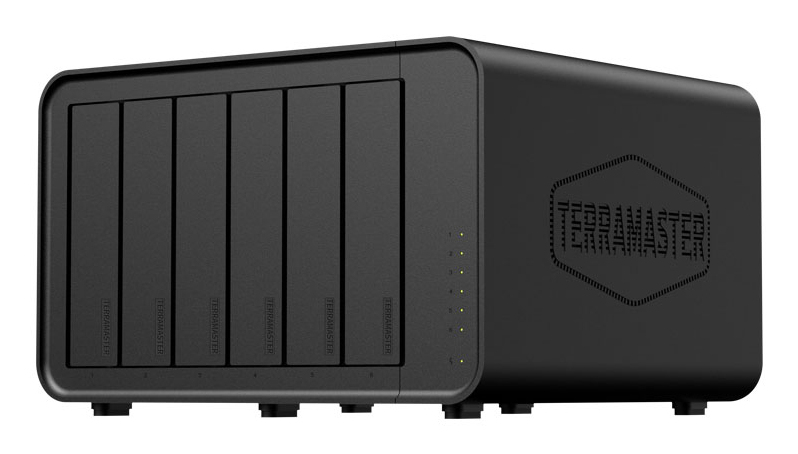 TerraMaster F6-424 MAX server NAS e di archiviazione Desktop Intel® Core™ i5 i5-1235U 8 GB DDR5 Nero