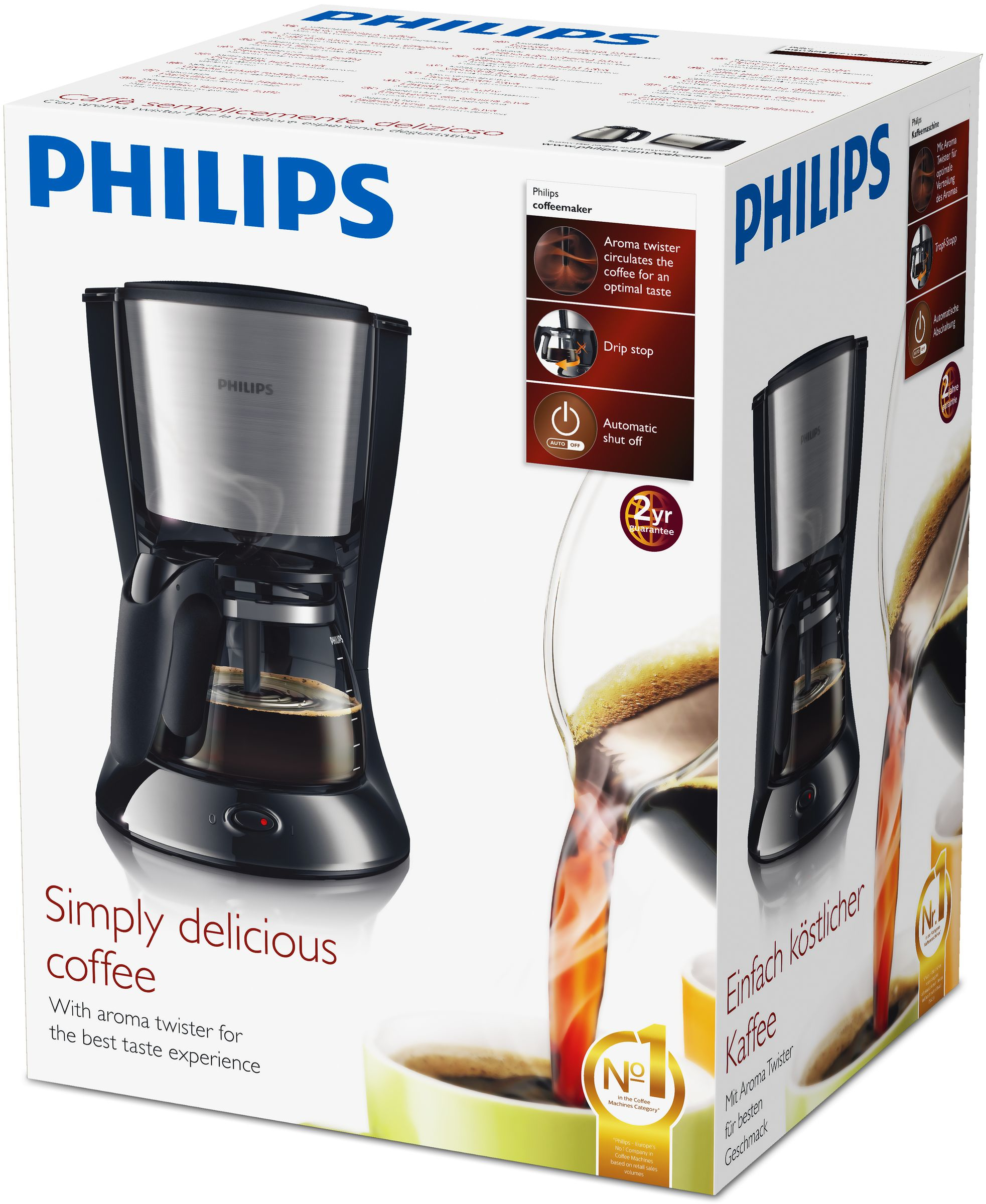 Philips Daily Collection HD7462/21 coffee maker Drip coffee maker – image 4