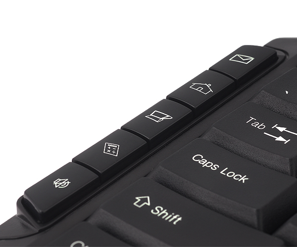 Zalman ZM-K200M keyboard USB Black – image 5