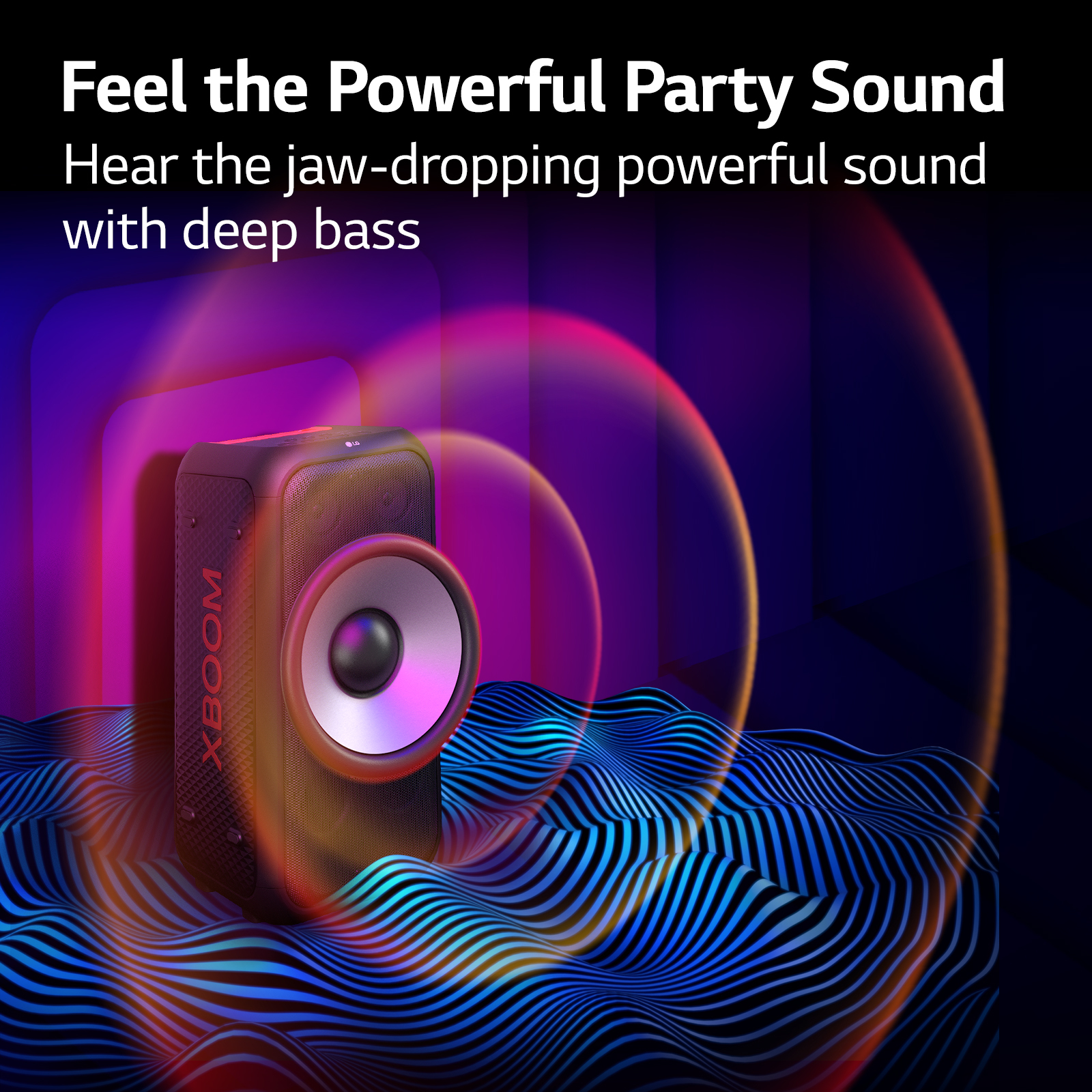LG XL5S.DGBRLLK portable/party speaker 2.1 portable speaker system Black – image 3
