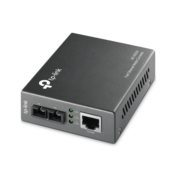 TP-Link MC100CM(UN) network media converter 100 Mbit/s 1310 nm Multi-mode Black