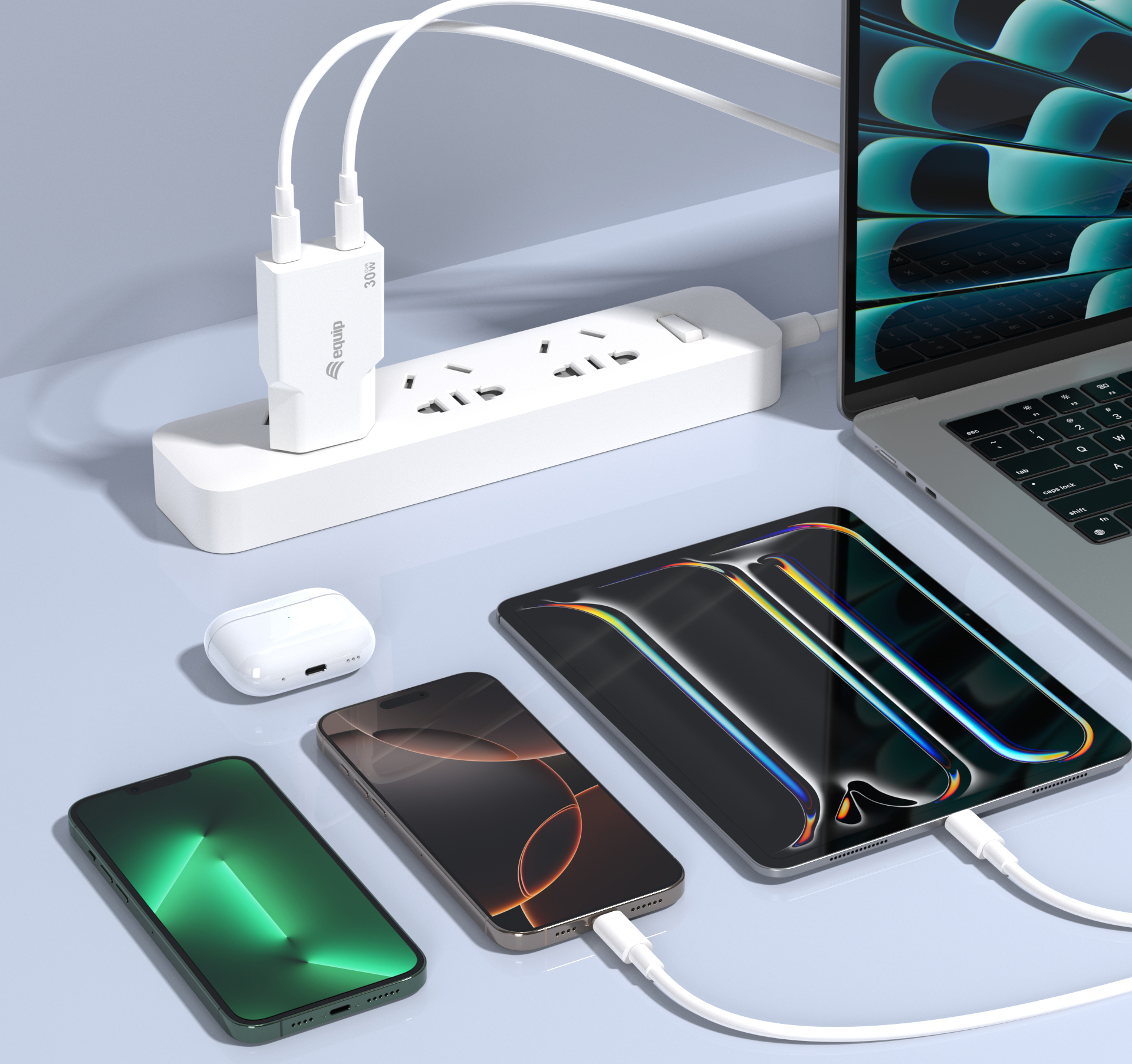 Equip 2-Port 30W GaN Slim USB-C PD Charger – image 6