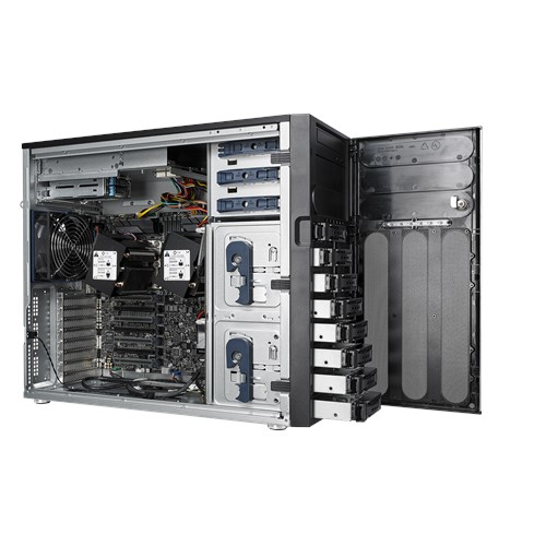 ASUS TS700-E9-RS8 server barebone Intel® C621 LGA 3647 (Socket P) Tower (5U) Black, Grey – image 5