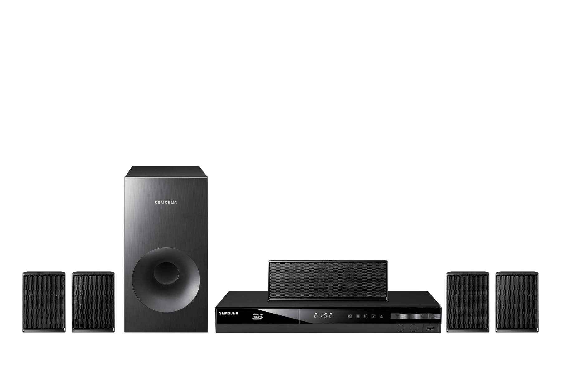 Samsung HT-E3500 home cinema system 5.1 channels 3D Black
