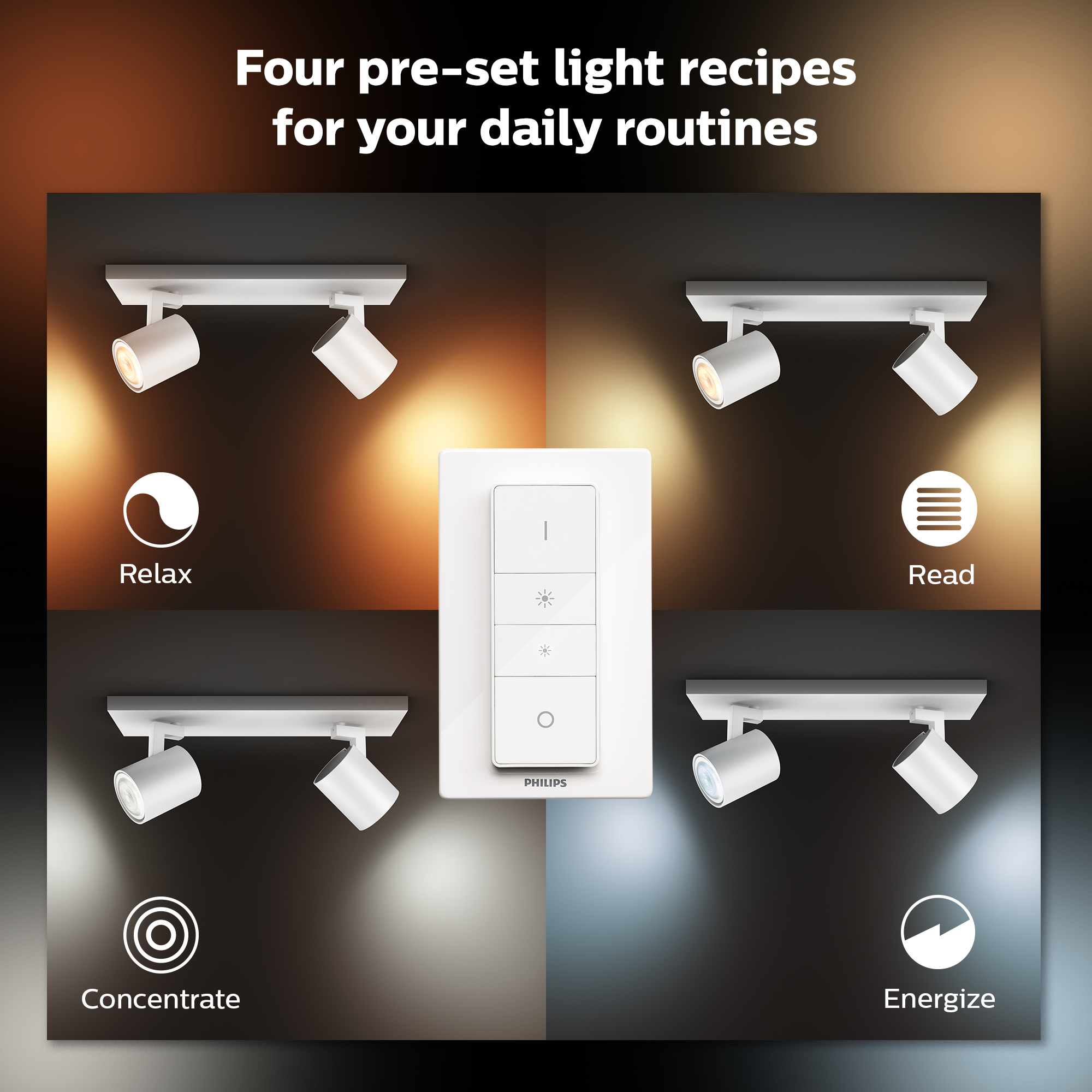 Philips by Signify Philips Hue White ambience Runner double spotlight – image 5