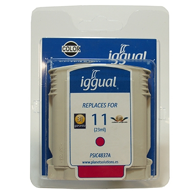 iggual PSIC4837A ink cartridge Standard Yield Magenta – image 1